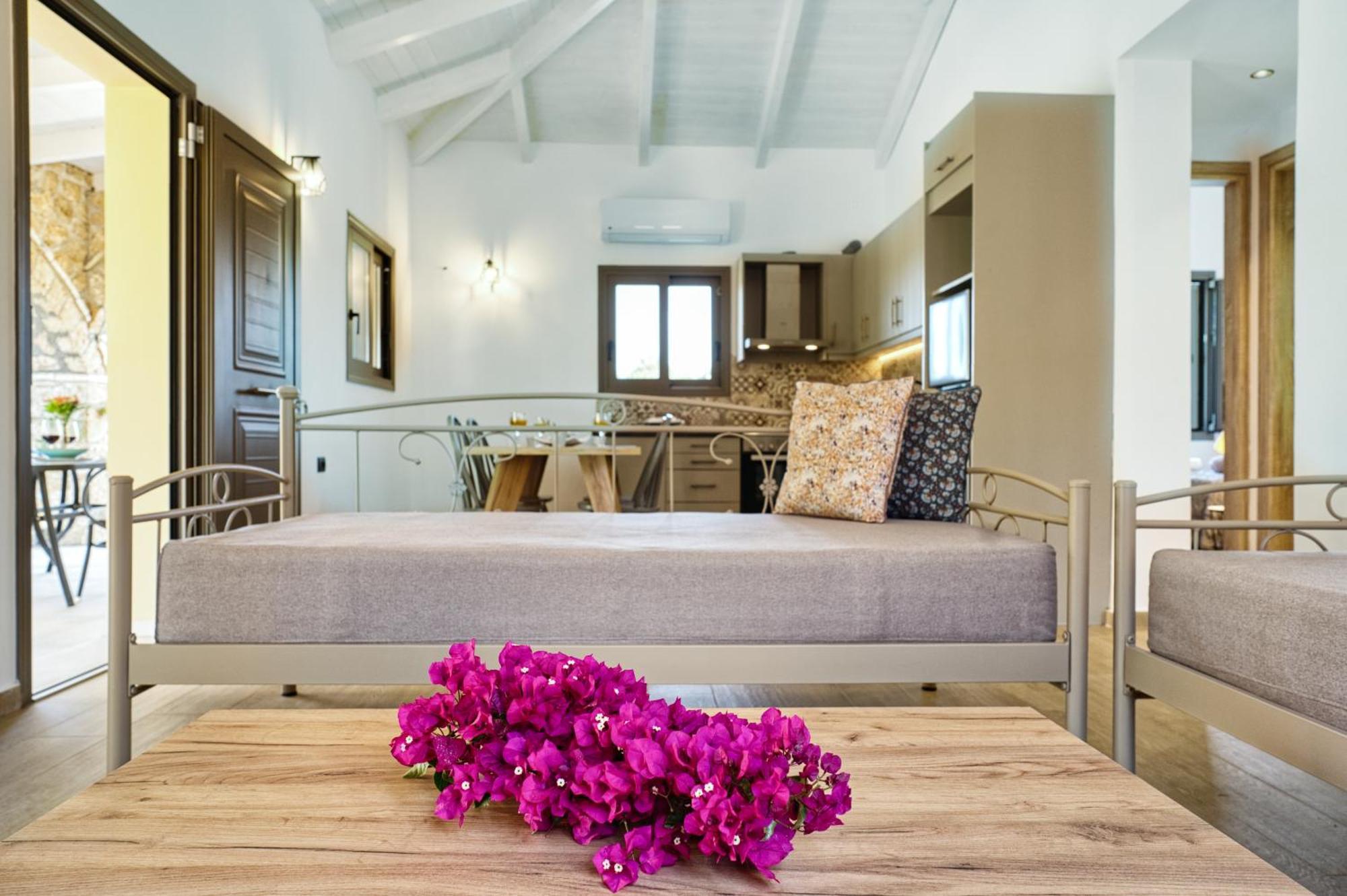 Astarte Villas - Astra Private Villas With Pool Vasilikí Extérieur photo